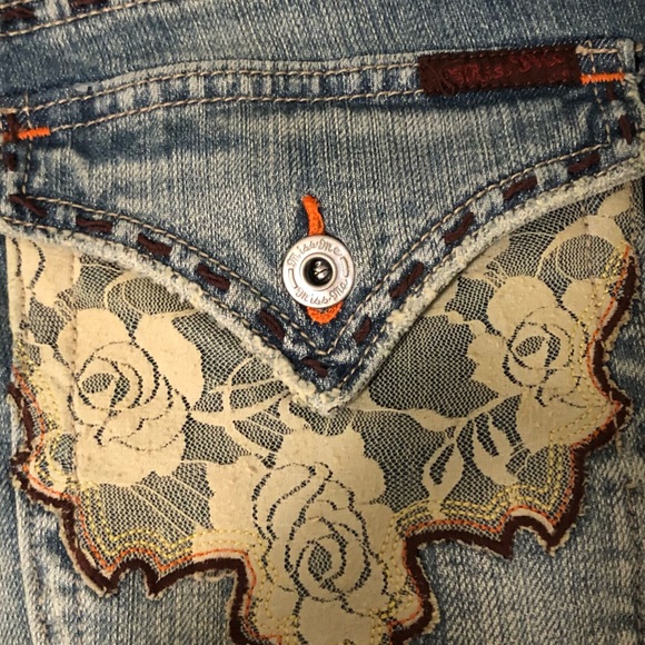 Miss Me Lace Embellished Bermuda Shorts - Picture 5 of 12